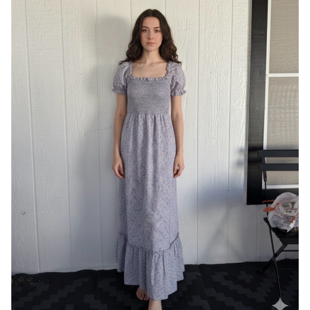 SHEIN Lilac Kids Casual Dress